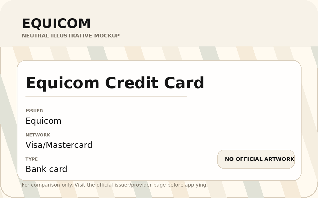 Equicom Credit Card card artwork