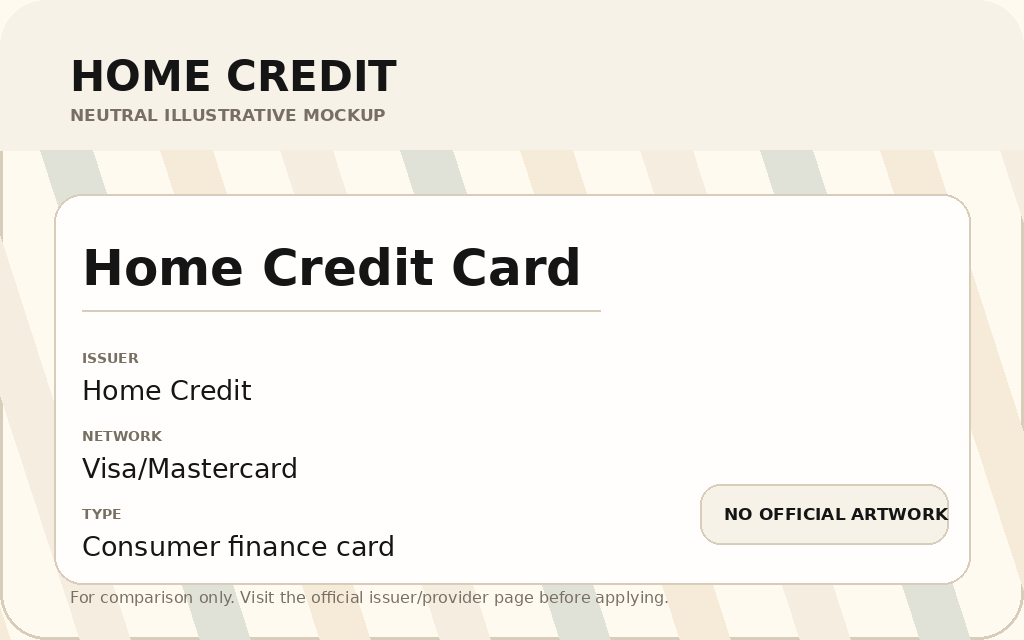 Home Credit Card card artwork